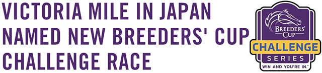BREEDERS CUP CHALLENGE RACE 일본경마 빅토리아마일 아몬드아이 압승! 브리더스컵 출전권 획득